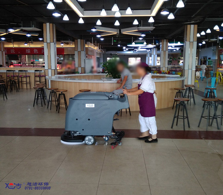 辦公大樓食堂保潔，食堂專用洗地機